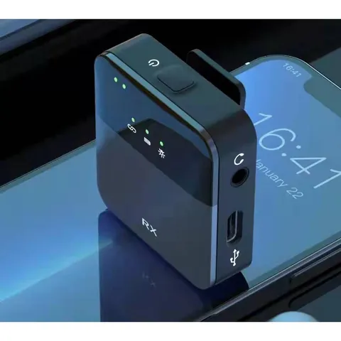Mic Thu Âm K62 Livestream Cài Áo Không Dây dùng cho Điện Thoại Máy Ảnh Thế Tự Động Giảm Tếng Ồn sạc chuẩn Type C