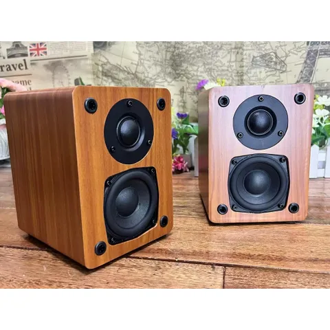 Loa Bookshelf 3 Inch HIFI 2.0 Không Công Suất – Loa Nghe Nhạc, Vocal Hay, Dùng Với Amply / Đèn Tube, Loa Desktop Cao Cấp