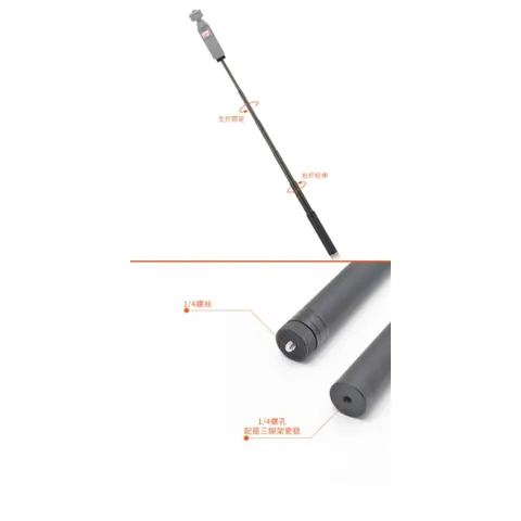 Gậy nối dài gimbal hỗ trợ gimbal DJI Osmo Mobile, GoPro và Action Camera