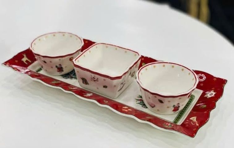 Set đựng nước chấm Villeroy & Boch Dip-Set 3-tlg. Toy's Delight 738617
