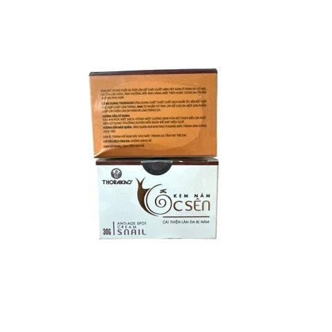 Kem Nám Ốc Sên Thorakao 30G Giúp Cải Thiện Làn Da Bị Nám Chính Hãng