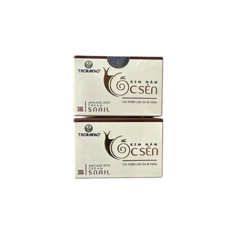 Kem Nám Ốc Sên Thorakao 30G Giúp Cải Thiện Làn Da Bị Nám Chính Hãng