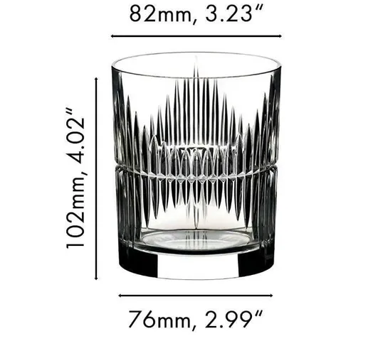 Set 2 cốc RIEDEL Tumbler Shadows 320ml - Made in Germany
