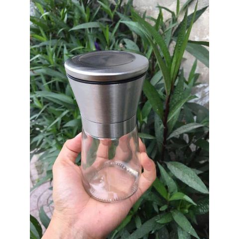Lọ xay tiêu nắp inox (TH305)