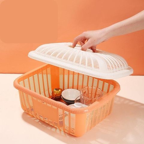Rổ vuông có nắp đựng đồ Việt Nhật (TH306)