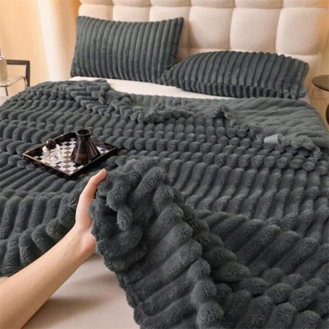 Chăn nhung lông gợn sóng SIÊU MỀM – SIÊU MỊN – SIÊU ẤM (TH319)