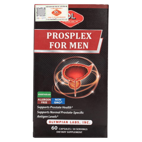 [Nhập khẩu] Prosplex For Men Olympian Labs - Hỗ trợ tiền liệt tuyến 