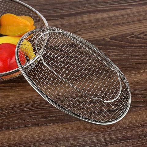 Rổ Lưới Inox đa dạng phù hợp cho mọi loại nấu ăn (TH321)