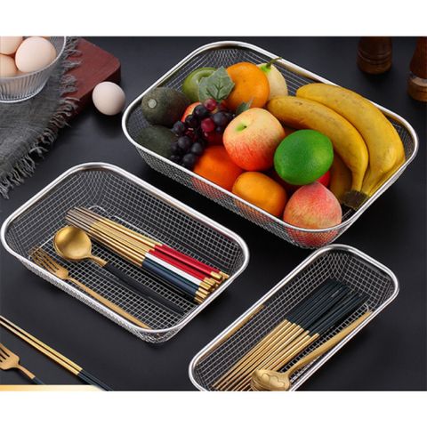 Rổ Lưới Inox đa dạng phù hợp cho mọi loại nấu ăn (TH321)