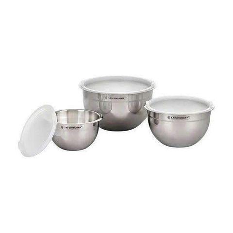 Set 3 âu trộn bột Le Creuset