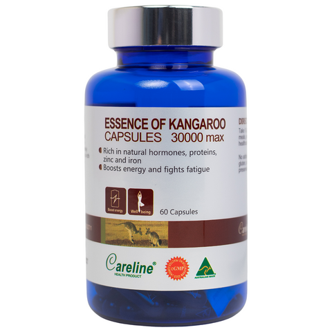 [Nhập khẩu] Careline Essence Of Kangaroo - Hỗ trợ tăng cường sức khỏe nam giới, giúp bổ thận (60v)