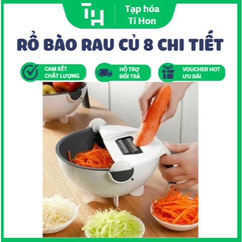 Rổ bào rau củ 8 chi tiết (TH328)