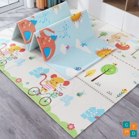 Thảm xốp XPE Nhật Bản cao cấp cho bé (Màu ngẫu nhiên) (TH330)