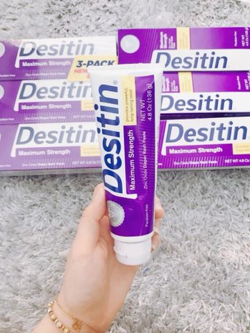 Kem hăm tã cho bé Desitin màu tím 113g - Hỗ trợ hăm da cho trẻ sơ sinh, hàng nhập Mỹ