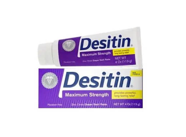 Kem hăm tã cho bé Desitin màu tím 113g - Hỗ trợ hăm da cho trẻ sơ sinh, hàng nhập Mỹ