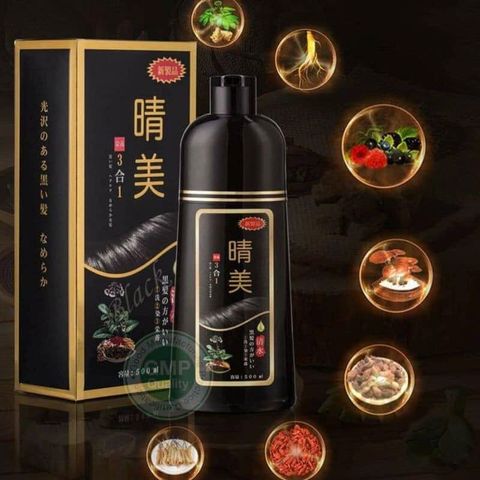 Dầu Gội Nhuộm Phủ Bạc KOMI Nhật Bản – Gội Sạch Và Phủ Bạc Chỉ Trong Một Bước