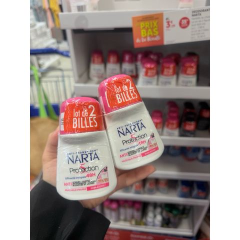 Lăn Khử Mùi NARTA 50ml Hàng Pháp