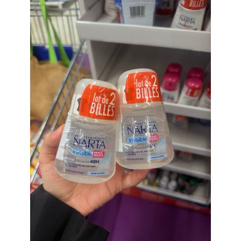Lăn Khử Mùi NARTA 50ml Hàng Pháp