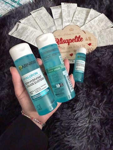 Lotion siêu cấp ẩm mới ra mắt Garnier Hyaluron 120ml Hàng Pháp