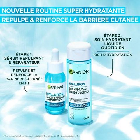 Lotion siêu cấp ẩm mới ra mắt Garnier Hyaluron 120ml Hàng Pháp