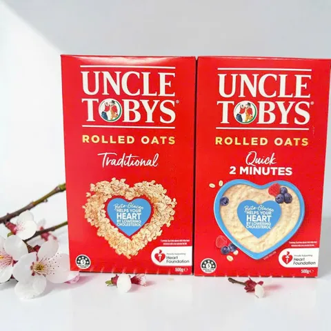 Uncle Tobys Yến Mạch 500g Dùng Kèm Sữa Trái Cây Và Ngũ Cốc