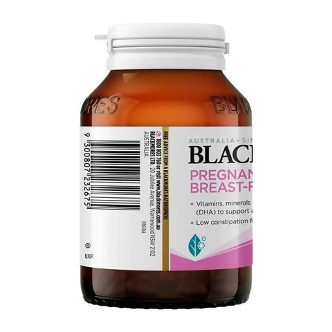 Viên uống Blackmores hỗ trợ sức khỏe cho phụ nữ mang thai chai 60 viên của Úc