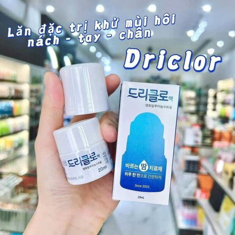LĂN NÁCH HIỆU  Driclor KOREA.