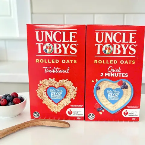 Yến Mạch Uncle Tobys Từ Úc Gói 1kg Hương Vị Thanh Nhẹ