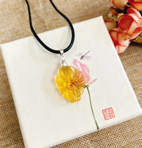 Dây chuyền Hồ Ly chúa 9 đuôi phù tình duyên TẶNG kèm dây dù + Hộp đựng