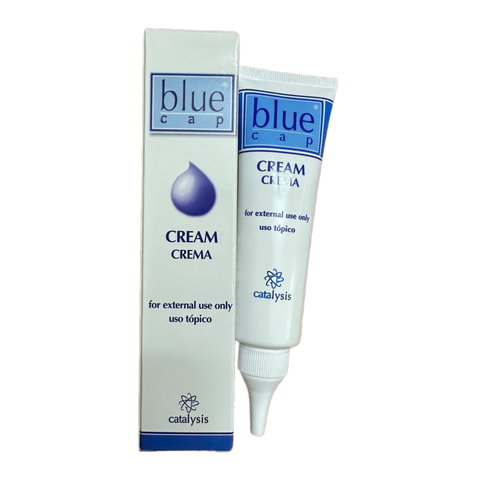 (CHÍNH HÃNG) Blue Cap Cream Kem Bôi Viem Da Cơ Địa, Viem Da Dị Ứng, Vảy Nến, Giảm Ngứa, Mẩn Đỏ, Dưỡng Da - Tuyp 50g