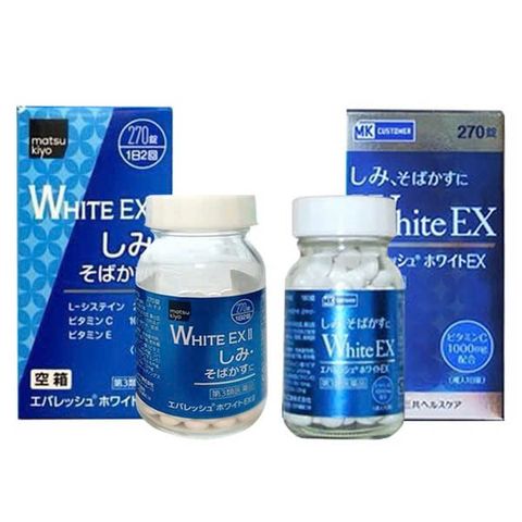 Viên Uống White EX II Nhật Bản – Bổ Sung Dưỡng Chất, Chăm Sóc Da Trắng Sáng Đều Màu Từ Bên Trong