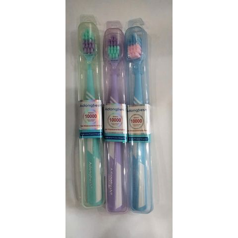 BÀN CHẢI ĐÁNH RĂNG ADONGFRESH LÔNG MỀM ĐÁNH RĂNG AN TOÀN, THOẢI MÁI KHÔNG LO BỊ TÒE, DÙNG CHO MỌI LỨA TUỔI