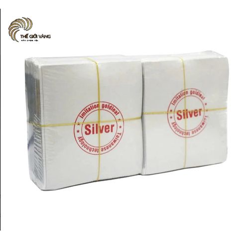 Lá bạc Silver rẻ đẹp dát bạc trên mọi chất liệu