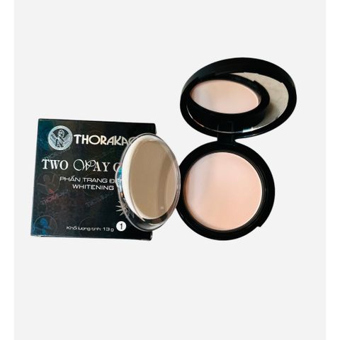 Phấn Trang Điểm Trắng Da Thorakao Loại Lớn 13g Có Ánh Nhũ Nhẹ - Sản Phẩm Chính Hãng