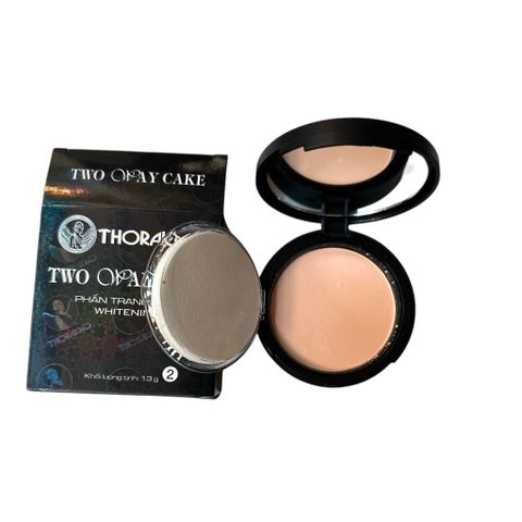 Phấn Trang Điểm Trắng Da Thorakao Loại Lớn 13g Có Ánh Nhũ Nhẹ - Sản Phẩm Chính Hãng