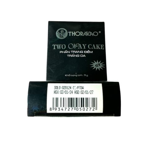 HỘP PHẤN TRANG ĐIỂM TRẮNG DA THORAKAO TWO WAY CAKE 9G