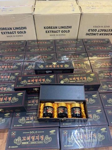 CAO LINH CHI HỘP GỖ TRẮNG/ĐEN 3 LỌ 120g
