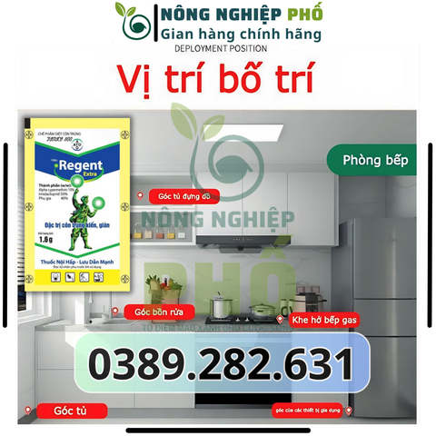 [SIÊU HIỆU QUẢ] COMBO 20 gói REGENT 800 (gói 1.6g) DATE MỚI NHẤT, Chế phẩm diệt côn trùng đa năng diệt sạch Kiến, Gián, Muỗi, Bọ Chét, Mạt Gà, Mối, Rầy, Rệp, Bọ Trĩ, Sâu Kháng 739199