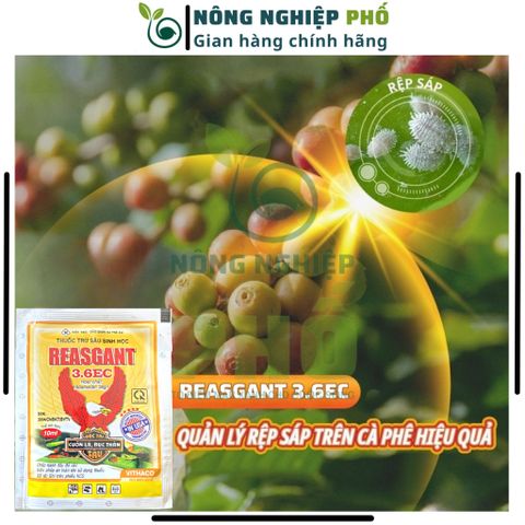 Chế Phẩm Trừ Sâu Sinh Học REASGANT 3.6EC Multiagro - Diệt Sạch Các Loại Sâu, Nhện Kháng Thuốc Hiệu Quả Cực Cao An Toàn 739206