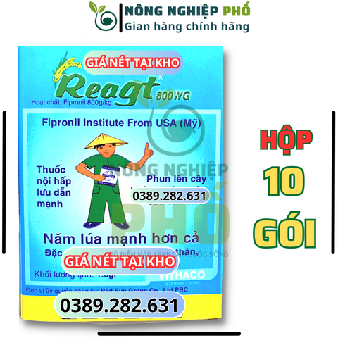 Reagt 800wg gói 1.6g diệt sạch kiến, gián, sâu kháng, muỗi, bọ chét, mạt gà, mối, Chế phẩm diệt côn trùng đa năng Reagt 800wg 739209