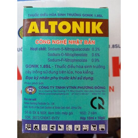 [MIỄN SHIP] 1 GÓI  ALTONIK1.8SL 10ml Kích Thích Sinh Trưởng Nảy Mầm, Kích Rễ, Ra Chồi Cực Mạnh Cho Cây Trồng, Cây Kiểng