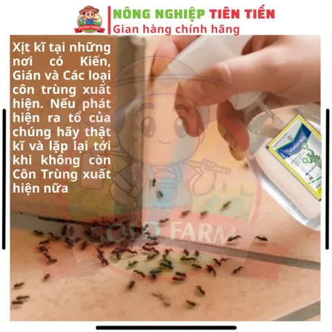 [CHÍNH HÃNG GIÁ TỐT] Quản Lý Kiến Gián Côn Trùng Nhanh Hiệu Quả FINICO 800 - Dùng Trong Nhà Ở, Cây Trồng, Chuồng Trại