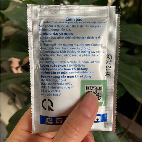 [HÀNG CHẤT LƯỢNG] Hộp Lớn 10 GÓI Kích Thích Sinh Trưởng Atonik 1.8SL (10ml/gói) - Kích Rễ, Nảy Mầm, Ra Chồi Cực Mạnh