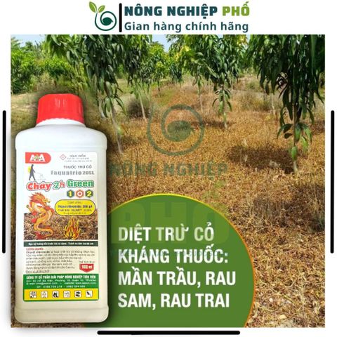 Chế phẩm cỏ Faquatrio 20SL Multiagro chai 900ml, Thuốc trừ cỏ hoang, lưu dẫn cực mạnh diệt tận gốc rễ cỏ kháng 739239