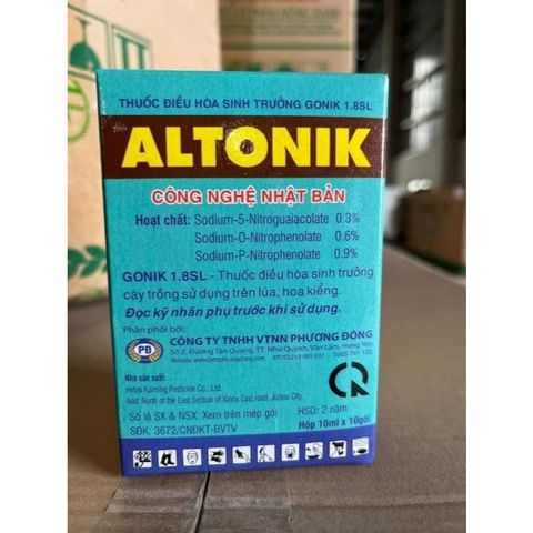 Hộp 10 GÓI Kích Thích Sinh Trưởng Nảy Mầm, Ra Rễ Cây Trồng Atonik 1.8SL Gói 10ml 739249
