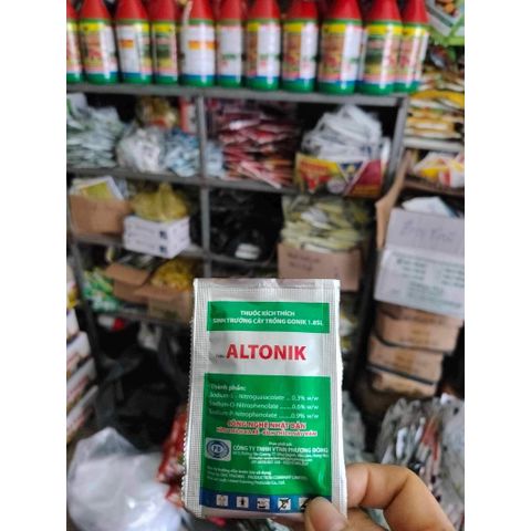 [MỞ BÁN GIÁ TỐT] Hộp 10 Gói Altonik 1.8SL Nhật Bản Kích Thích Sinh Trưởng Cực Mạnh Hoa Lan, Hoa Hồng, Rau Màu, Cây Kiểng