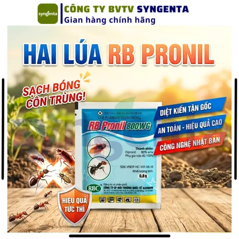 [GIÁ SỈ] HAI LÚA PRONIL Trừ Kiến, Gián, Muỗi, Rầy, Rệp, Ve Chó, Mạt Gà. Sản phẩm chính hãng, date mới, hiệu quả cao 739277