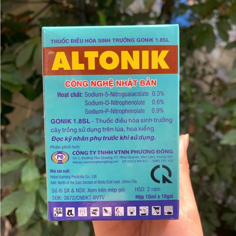 [MỞ BÁN GIÁ TỐT] Hộp 10 Gói Altonik 1.8SL Nhật Bản Kích Thích Sinh Trưởng Cực Mạnh Hoa Lan, Hoa Hồng, Rau Màu, Cây Kiểng 739280