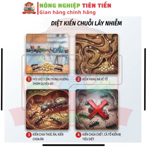 [GIÁ SỈ + FREESHIP] 10 Gói RB Pronil Thailand Hàng Nhập Khẩu Thái Lan Thay Thế Re..gent Trừ Kiến, Gián, Ve, Mạt Gà, Bọ 739278