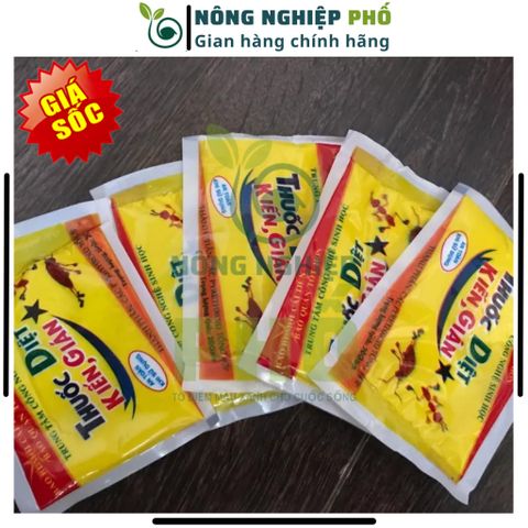 Trừ kiến, gián sinh học gói 20g an toàn, Bột rắc kiến, gián - Chế phẩm xua đuổi Kiến, Gián 739282